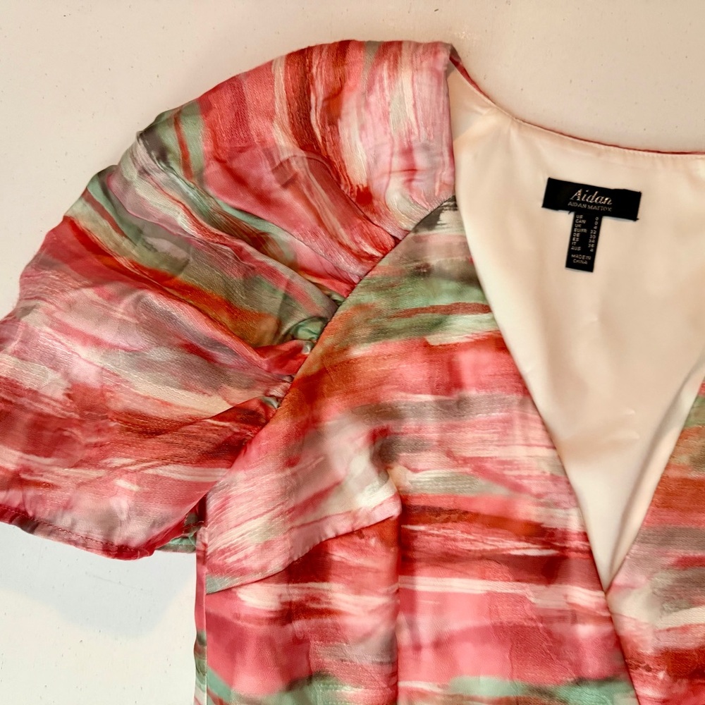 Aidan Mattox Multicolor Dress - Picture 6 of 9